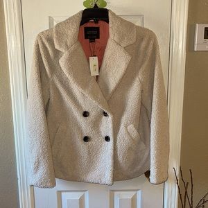 Sanctuary Pea Coat Teddy coat style ( faux fur)